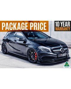 FLOW Designs A45 AMG W176 (PFL) Full Lip Splitter Set buy in USA