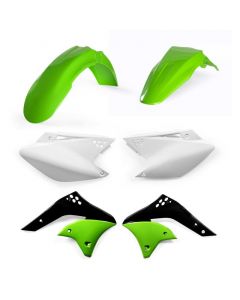 Acerbis 06-08 Kawasaki KX250F Plastic Kit - Green/White Original 06 buy in USA