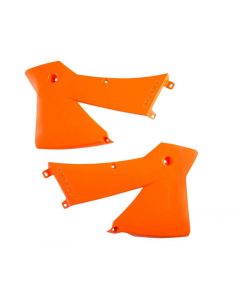 Acerbis 01-04 KTM SX/ EXC/MXC Radiator Shroud - Orange buy in USA