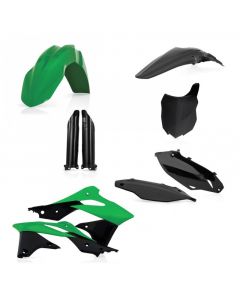 Acerbis 13-16 Kawasaki KX250F Full Plastic Kit - Green/Black Original 13 buy in USA