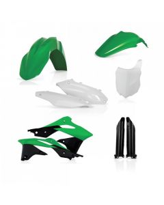 Acerbis 13-16 Kawasaki KX250F Full Plastic Kit - Green/White/Black Original 16 buy in USA