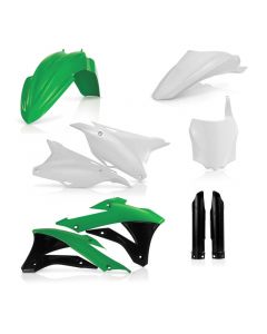 Acerbis 14-21 Kawasaki KX85/100 Full Plastic Kit - Green/White/Black Original 14-15 buy in USA