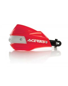 Acerbis X-Factor Handguard - Red w/White Logo buy in USA