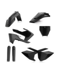 Acerbis 16-18 Husqvarna TC125/ FC250-450/ TC250/ TX300/ FX350/450 Full Plastic Kit - Black buy in USA