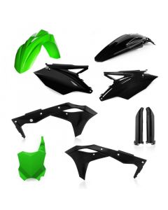 Acerbis 18-20 Kawasaki KX250F/ KX250 Full Plastic Kit - Green/Black buy in USA