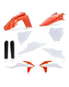 Acerbis 19-22 KTM 125-450 SX/ SX-F/ XC-F/ XC/ XC-tpi Full Plastic Kit - Orange/White Original 21 buy in USA