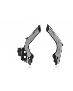 Acerbis 19-23 Husqvarna 125-501s TC/FC/ FX/FE/TE/TX/ 21-23 GasGas Frame Guard X Grip - Black/Gray buy in USA