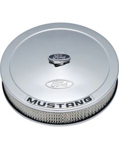 Ford Racing Air Cleaner Kit - Chrome w/Mustang Emblem buy in USA