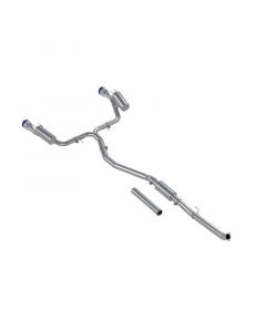 MBRP 22-24 Honda Civic SI 1.5L T304 SS 3in Cat-Back Exhaust 2.5in Dual Split Rear w/ Burnt End Tips buy in USA