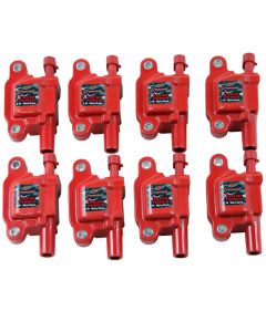 Granatelli 05-13 GM LS1/LS2/LS3/LS4/LS5/LS6/LS7/LS9/LSA Hi-Perf Coil Packs - Red (Set of 8) buy in USA