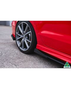 FLOW Designs S3 8V PFL Sedan Side Skirt Splitter Winglets (Pair) buy in USA