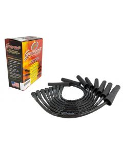 Granatelli 10-14 Ford 6.2L Perf Wire Set w/Inserts/Black Hi-Temp Jacket/Black Fire Sleeve buy in USA