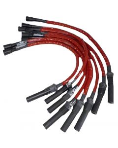 Granatelli 10-14 Ford 6.2L (Incl. Raptor) Ignition Wire Set w/Inserts/Red Hi-Temp Silicone Jacket buy in USA