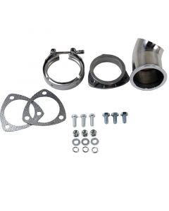 Granatelli 3.0in 304SS Turn Down w/V-Band & Gaskets buy in USA