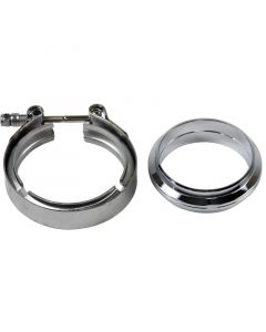 Granatelli 3.0in Flat Flanges w/V-Band Clamp buy in USA