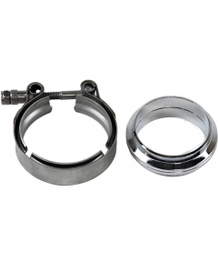 Granatelli 3.5in Flat Flanges w/V-Band Clamp buy in USA