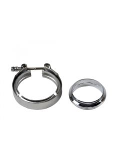 Granatelli 3.5in Aluminum Mating Male to Female Flanges w/V-Band/O-Ring Seal buy in USA