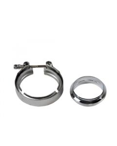 Granatelli 4.0in Aluminum Mating Male to Female Flanges w/V-Band Clamp/O-Ring Seal buy in USA