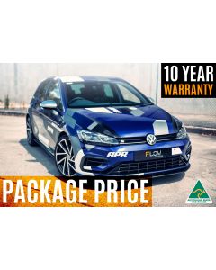 FLOW Designs MK7.5 Golf R Full Lip Splitter Set with Rear Valance & Fairing buy in USA