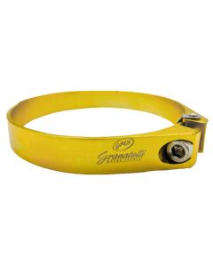 Granatelli 3.5in OD Hose Clamp ID Adjustment Range 89-91mm - Gold buy in USA