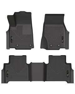 Husky Liners 2022 Jeep Grand Cherokee (New Style) Weatherbeater Black Front & 2nd Seat Floor Liner buy in USA