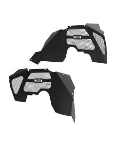 Westin 07-18 Jeep Wrangler JK Inner Fenders - Front - Textured Black buy in USA