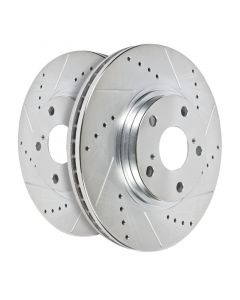 Power Stop 90-99 Jeep Cherokee Front Evolution Drilled & Slotted Rotors - Pair buy in USA