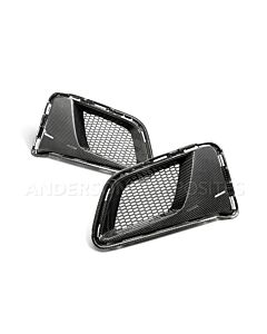 Anderson Composites 2017-2024 Chevrolet Camaro 1LE Carbon Fiber Type LE Air Duct Bezels buy in USA