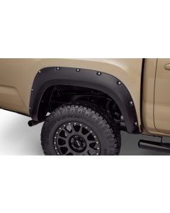 Bushwacker 16-18 Toyota Tacoma Pocket Style Flares 2pc 60.5/73.7in Bed - Black buy in USA