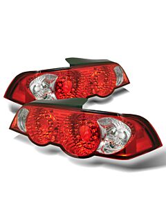 Spyder Acura RSX 02-04 LED Tail Lights Red Clear ALT-YD-ARSX02-LED-RC buy in USA