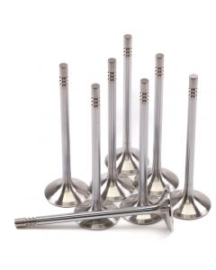 GSC P-D Ford Mustang 5.0L Coyote Gen 1/2 31.75mm Head (STD) Chrome Polished Exhaust Valve - Set of 8 buy in USA