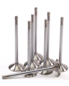 GSC P-D Ford Mustang 5.0L Coyote Gen 3 32mm Head (STD) Chrome Polished Exhaust Valve - Set of 8 buy in USA