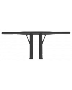 Burly Brand Folsom Bar 10in - Matte Black buy in USA