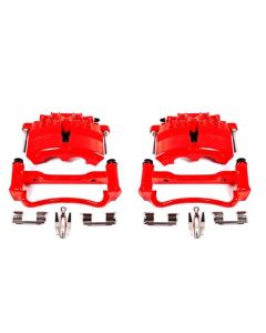 Power Stop 03-04 Ford Mustang Front Red Calipers w/Brackets - Pair buy in USA