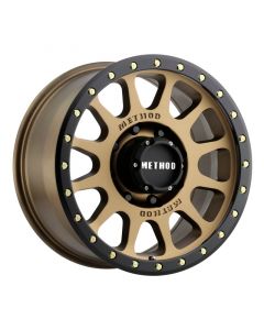 Method MR305 NV 18x9 +18mm Offset 8x170 130.81mm CB Method Bronze/Black Street Loc Wheel buy in USA