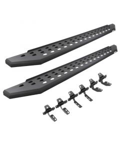 Go Rhino 2022 Toyota Tundra Crew Max 4dr RB20 Kit w/RB20 Running Board + Brkts - Tex. Blk buy in USA