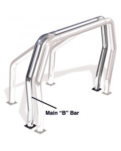 Go Rhino RHINO Bed Bar - Rear Main B bar - Chrome buy in USA