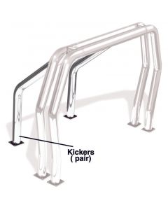 Go Rhino RHINO Bed Bar - Kickers - Chrome buy in USA