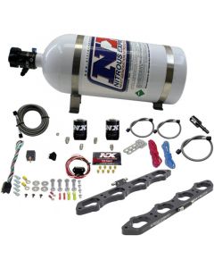 Nitrous Express Ford Coyote 5.0L V8 Nitrous Wet Port Plate Kit w/10lb Bottle buy in USA