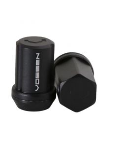 Vossen 35mm Lock Nut - 12x1.25 - 19mm Hex - Cone Seat - Black (Set of 4) buy in USA