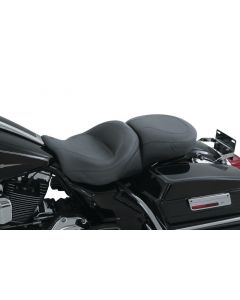 Mustang 08-21 Harley Electra Glide Std, Rd Glide, Rd King, Street Glide Touring 1PC Seat - Black buy in USA