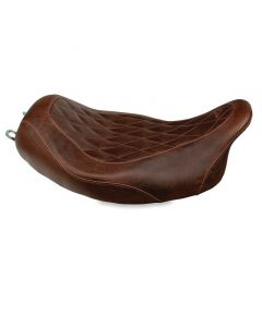 Mustang 97-07 Harley Rd King,06-07 Str Glide,00-05 Eagle Tripper Solo Seat - Brown buy in USA