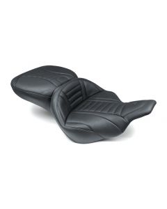 Mustang 97-07 Harley Electra Glide,Rd Glide Super Touring 1PC Seat Deluxe - Black buy in USA