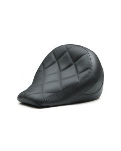 Mustang 18-21 Indian Scout Bobber Standard Touring Solo Seat Diamond Stitch - Black buy in USA