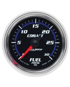 Autometer Cobalt 52mm 0-30 PSI Full Sweep Electronic Fuel Pressure Gauge buy in USA