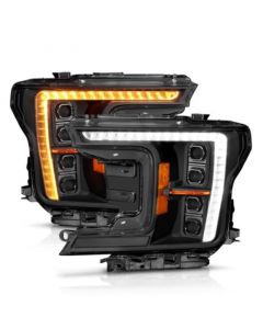 ANZO 18-20 Ford F-150 (w/Factory Halogen) Z-Series Full LED Proj Headlights - Pair buy in USA