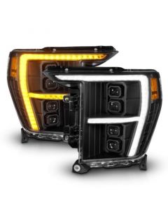 ANZO 21-23 Ford F-150 (w/Factory Halogen) Z-Series Full LED Proj Headlights - Driver Side ONLY buy in USA