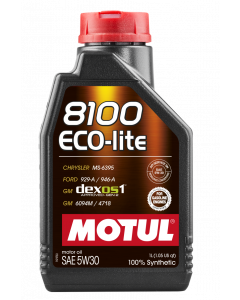 Motul 1L Synthetic Engine Oil 8100 5W30 ECO-LITE buy in USA