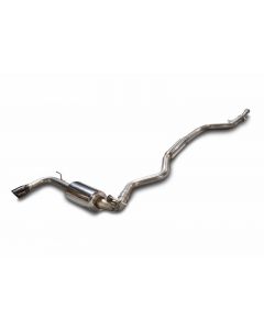 AWE Tuning BMW F30 320i Touring Exhaust w/Performance Mid Pipe - Chrome Silver Tip (90mm) buy in USA