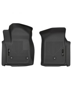 Husky Liners 19-20 Chevy Silverado WeatherBeater Black Floor Liners - Front buy in USA